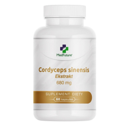 Cordyceps sinensis (Maczużnik chiński)  680 mg