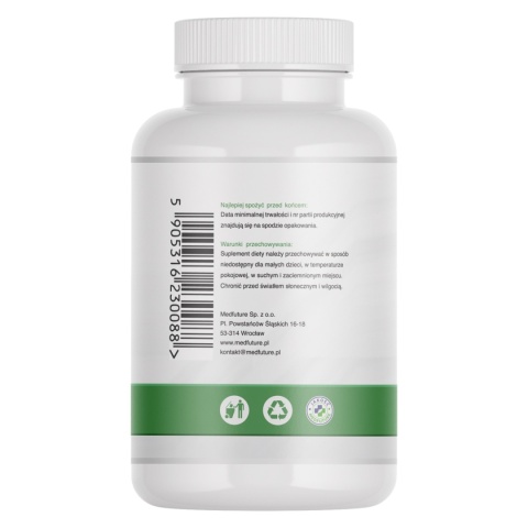 L-teanina - 200 mg - 100 kapsułek vege - Medfuture