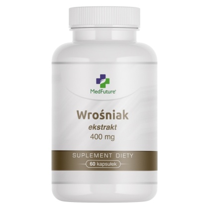 Ekstrakt z wrośniaka różnobarwnego (Coriolus) - 400 mg - 60 kapsułek vege - Medfuture