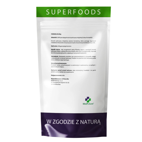 Medfuture - Forskolin - sproszkowany korzeń - 100 g