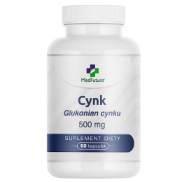 Glukonian Cynku ekstrakt 500 mg