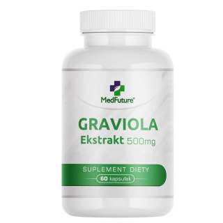 Graviola Ekstrakt 500 mg 60 kapsułek - Medfuture