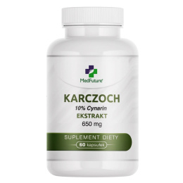 Karczoch ekstrakt 650 mg 60 kapsułek