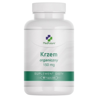 Krzem organiczny (ekstrakt z pędów bambusa) 150 mg - 60 kapsułek vege - Medfuture