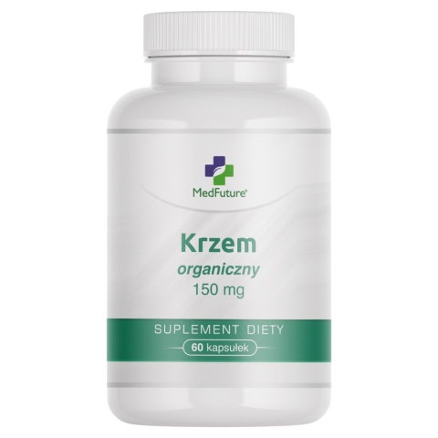Krzem organiczny (ekstrakt z pędów bambusa) 150 mg - 60 kapsułek vege - Medfuture
