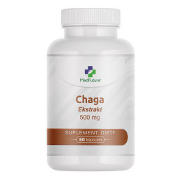 Chaga - ekstrakt 500 mg - 60 kapsułek - Medfuture