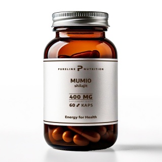 Mumio (ekstrakt shilajit) - 400 mg - 60 kapsułek vege - Pureline Nutrition