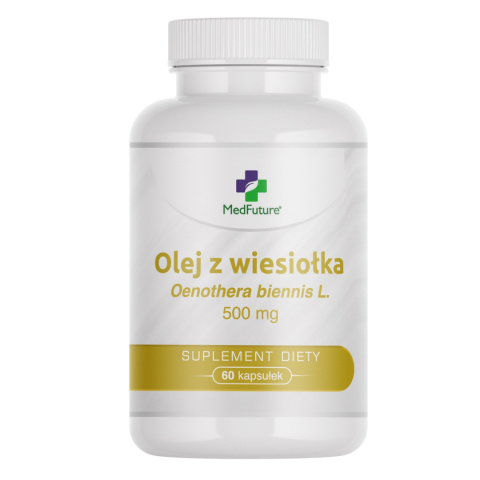 Olej z wiesiołka - 500 mg - 60 kapsułek - Medfuture