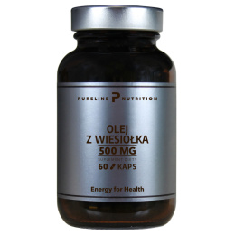 Olej z wiesiołka - 500 mg - 60 kapsułek - Pureline