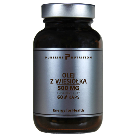 Olej z wiesiołka - 500 mg - 60 kapsułek - Pureline