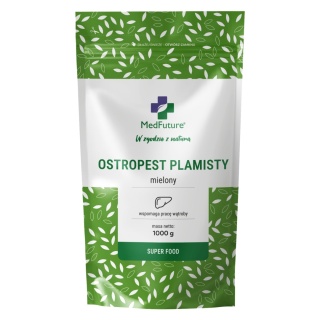 Ostropest Plamisty mielone ziarno 1000 g - Medfuture