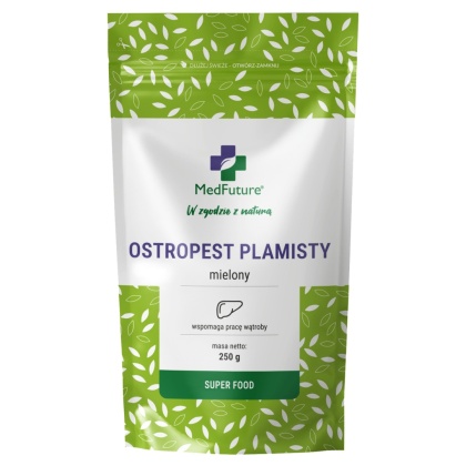 Ostropest Plamisty mielony 250 g - Medfuture