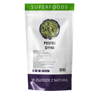 Pestki dyni łuskane 500 g - Medfuture