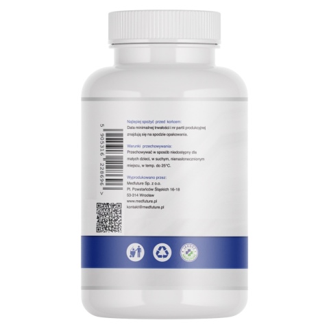 Potas (cytrynian potasu) - 350 mg - 60 kapsułek vege -  Medfuture