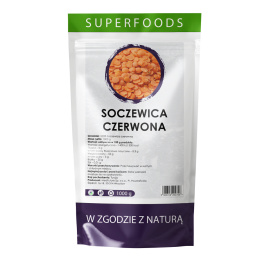 Soczewica czerwona 1000 g - Medfuture