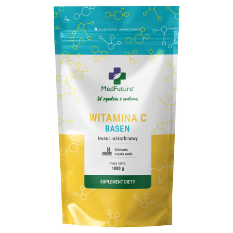 Medfuture - Witamina C do regulacji pH wody basenowej - 1 kg
