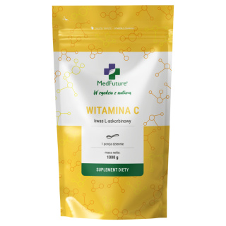 Witamina C w proszku 1000 g - Medfuture (Kwas L-askorbinowy)