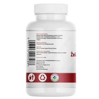 Żelazo organiczne 660 mg 60 kapsułek - Medfuture (Fumaran żelaza)