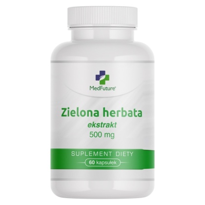 Zielona herbata - ekstrakt 500 mg - 60 kapsułek - Medfuture