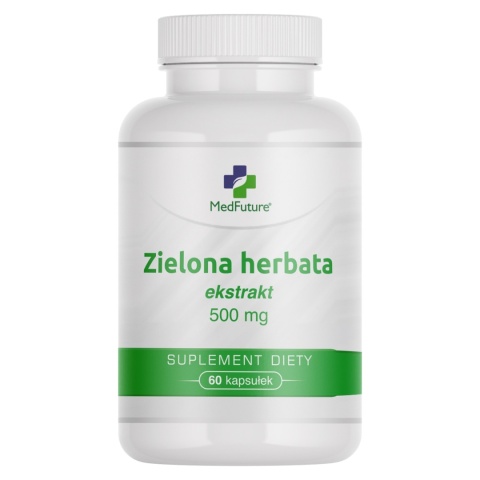 Zielona herbata - ekstrakt 500 mg - 60 kapsułek - Medfuture