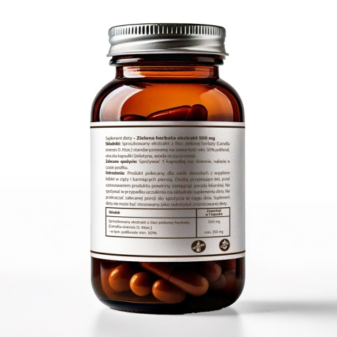 Ekstrakt z zielonej herbaty- 60 kapsułek