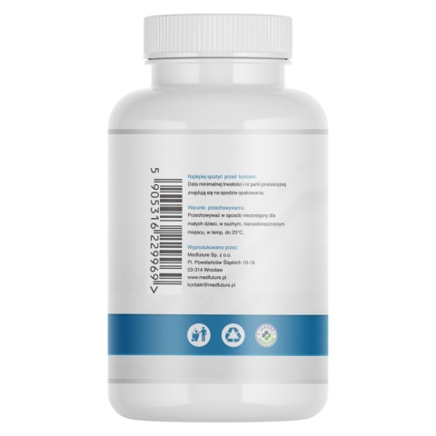 GABA (Kwas gamma-aminomasłowy ) 750 mg - 60 kapsułek vege - Medfuture