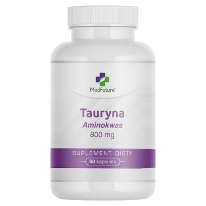 Tauryna - 800 mg - 60 kapsułek vege - Medfuture