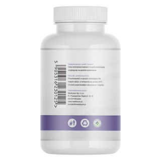 Niepokalanek ekstrakt (standaryzowanay na agnuzyd i aukubinę) - 500 mg - 60 kapsułek vege - Medfuture