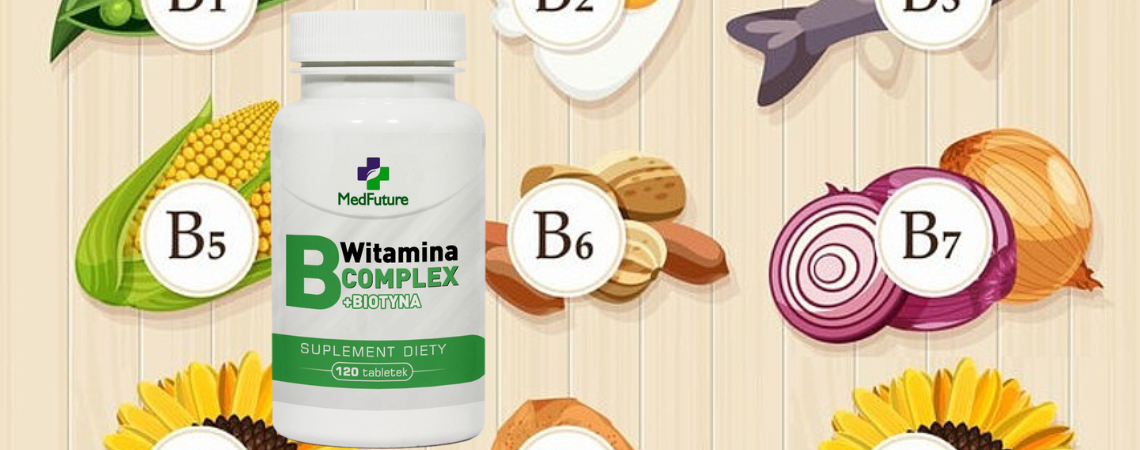 Witamina B - Complex 120 tabletek - Medfuture