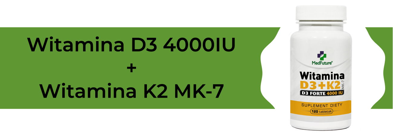 Witamina d3 4000 + K2 MK-7