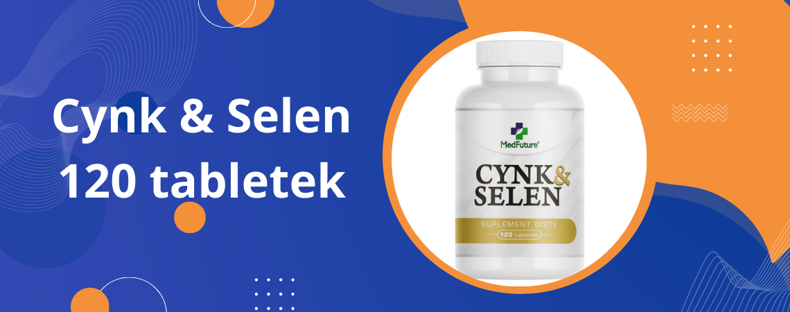 Cynk & Selen 120 tabletek - Medfuture