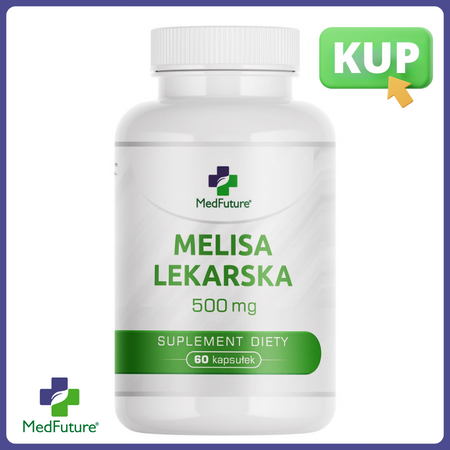 Melisa lekarska Ekstrakt 500 mg 60 kapsułek - Medfuture