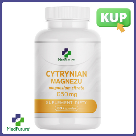 Cytrynian magnezu - 650 mg - Medfuture