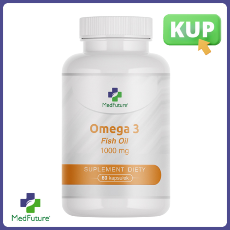 Omega 3 (olej rybi) - 1000 mg - 60 kapsułek - Medfuture