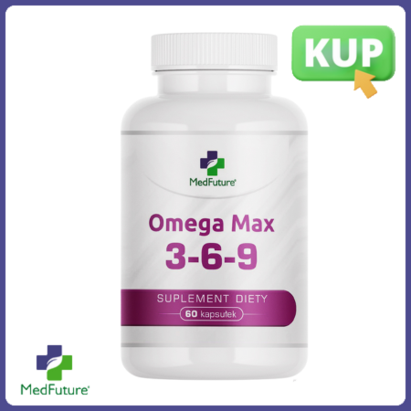 Omega 3-6-9 Max 60 kapsułek - Medfuture