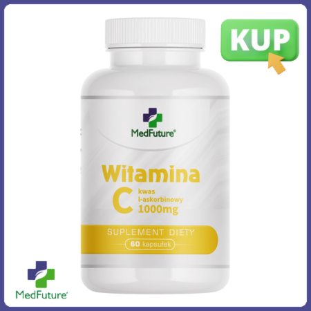 Witamina C 1000 mg 60 kapsułek - Medfuture