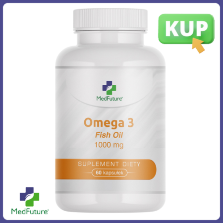 Omega 3 (olej rybi) - 1000 mg - 60 kapsułek - Medfuture