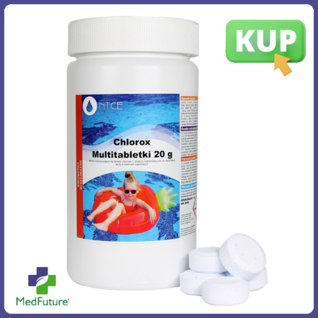 Chlor do basenu tabletki multifunkcyjne 20g - 1 kg