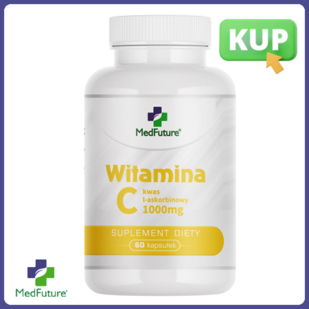 Witamina C 1000 mg 60 kapsułek - Medfuture