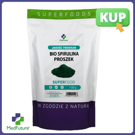 Chlorella proszek 100 g - Medfuture (Algi chlorella vulgaris)