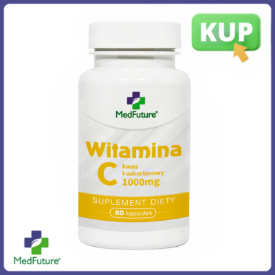 Witamina C 1000 mg 60 kapsułek - Medfuture