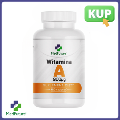 Witamina A (octan retinylu) - 900 µg - Medfuture