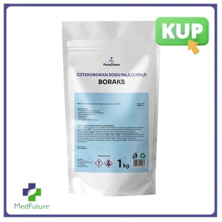 Boraks (Czteroboran sodu dziesięciowodny) - 1 kg