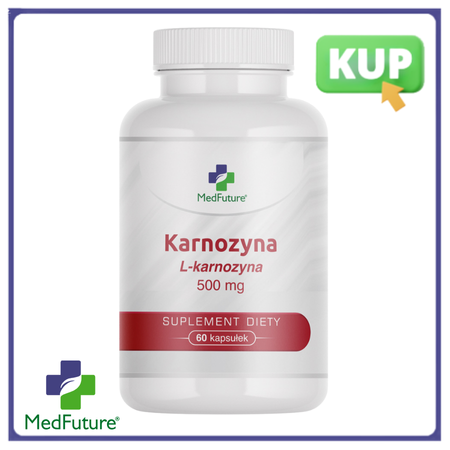 Karnozyna (L-karnozyna) - 500 mg - 60 kapsułek - Medfuture