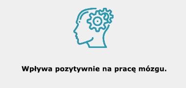 Glicyna pozytywnie wpływa na pracę mózgu.