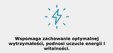 Magnez + Witamina B6 dodają energii.